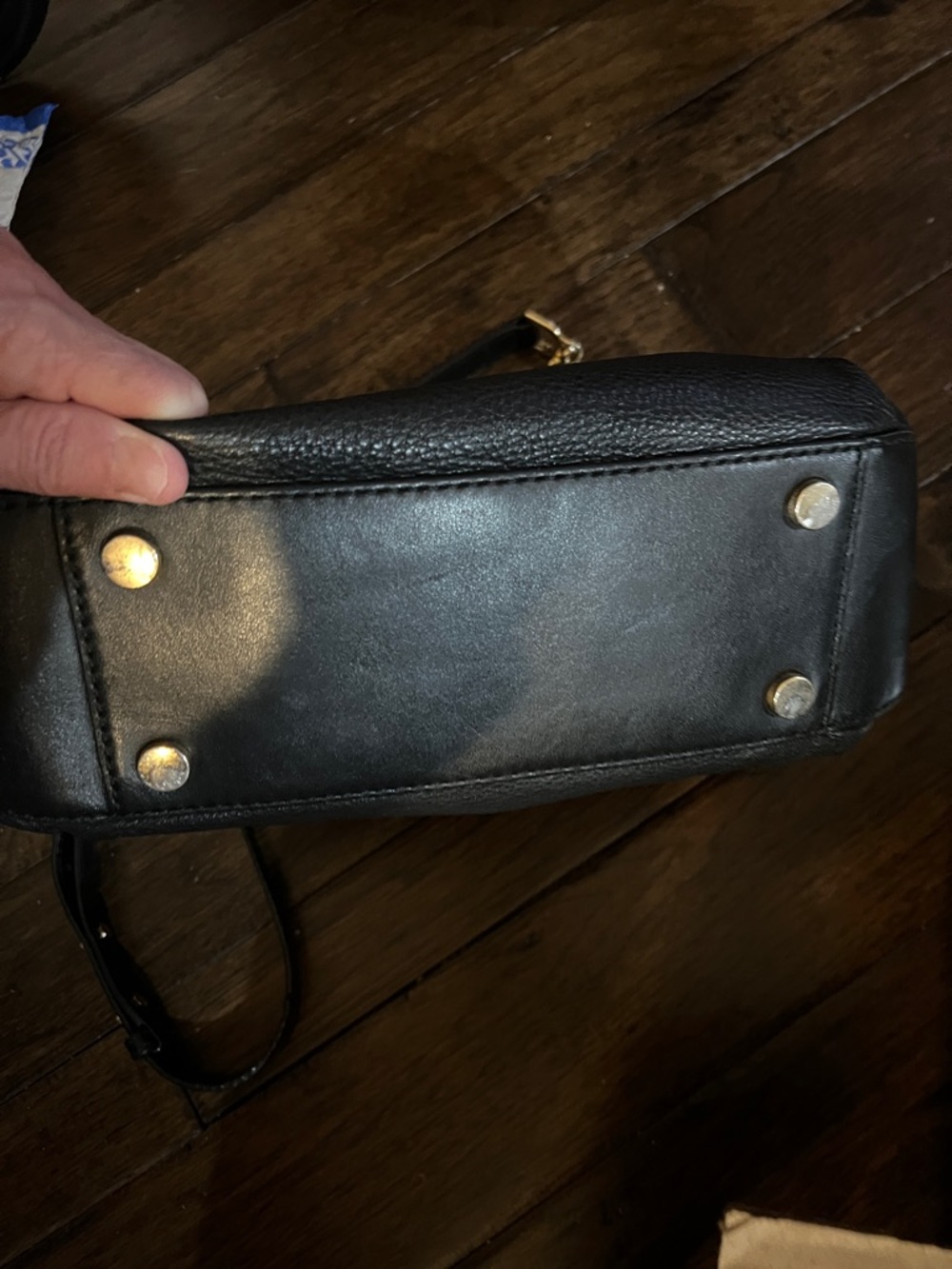 Michael Kors Black Pebbled Leather Chain-Trim Crossbody NWOT  H09 - Picture 10 of 10